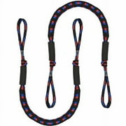 Aptoco 2 PCS Bungee Boat Dock Line Mooring Rope Floatable Stretch up to 5.5Ft Boat Accessories for Boat Fishing, Christmas Gifts